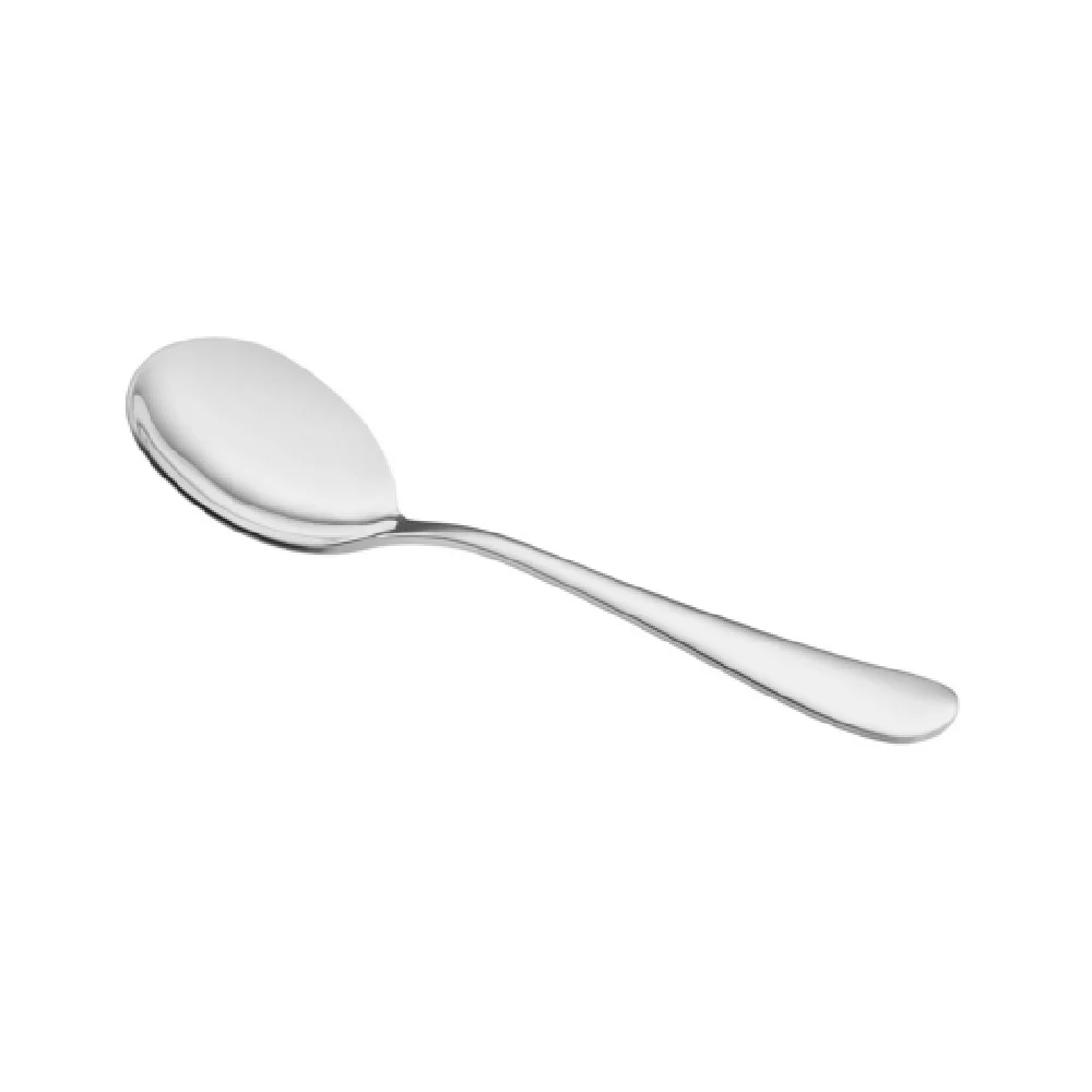 CAC China 8003-04 7 Inch Noble Bouillon Spoon Extra Heavy Weight Stainless Steel CAC China 8003-04 7 Inch Noble Bouillon Spoon Extra Heavy Weight Stainless Steel