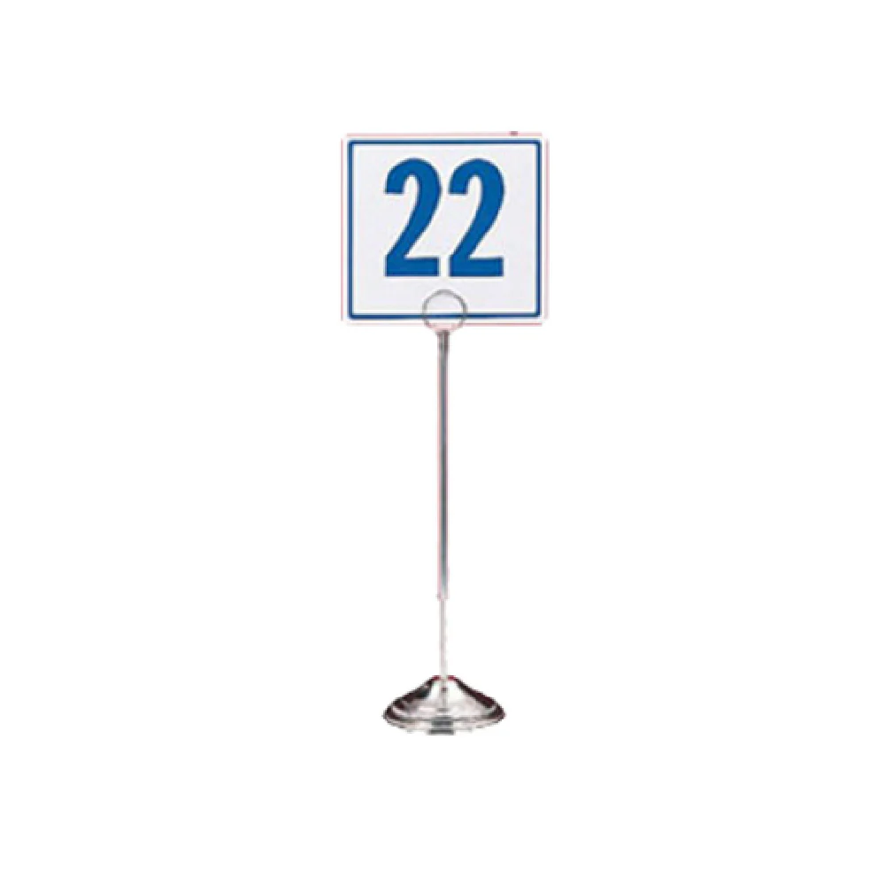 American Metalcraft RS12 3-5/8 Inch Diameter Reservation Stand Stainless Steel with Clip