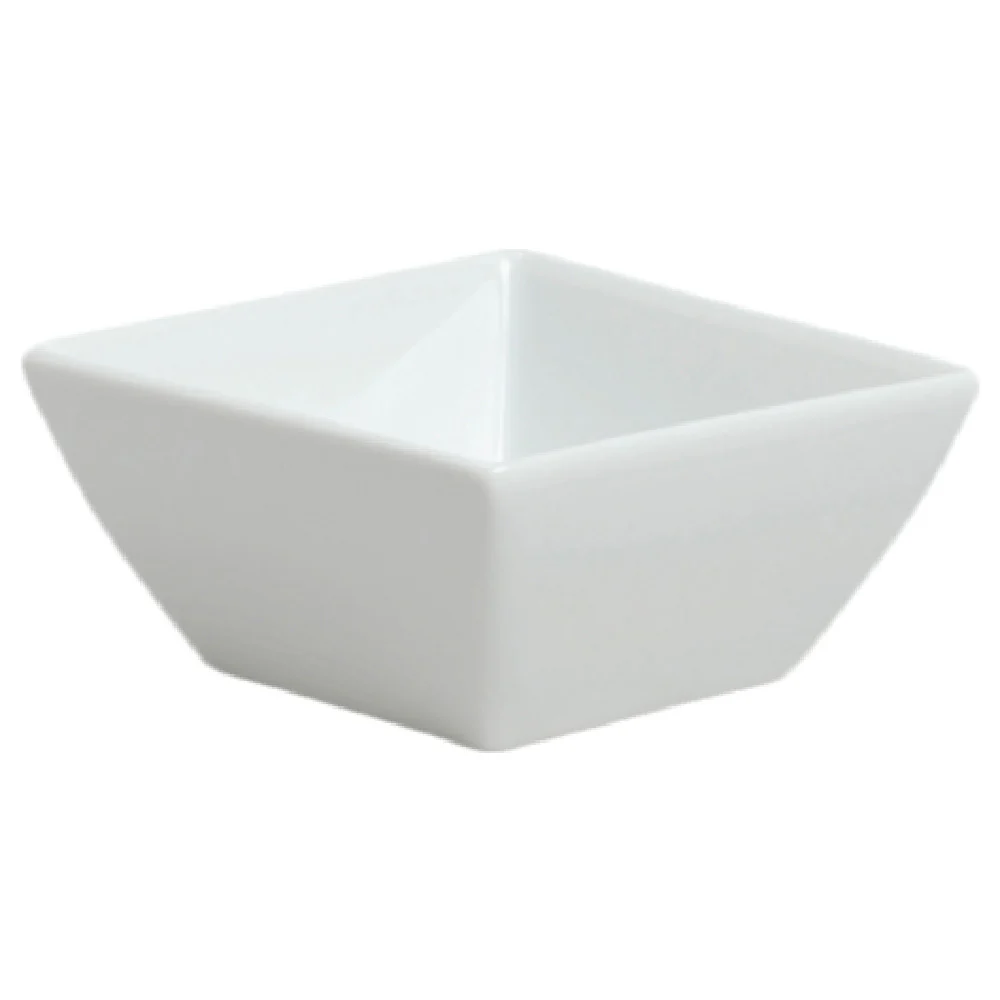 Steelite 6301P333 3-1/4 Inch 3-3/4 Oz Soup Bowl Square Porcelain Steelite 6301P333 3-1/4 Inch 3-3/4 Oz Soup Bowl Square Porcelain