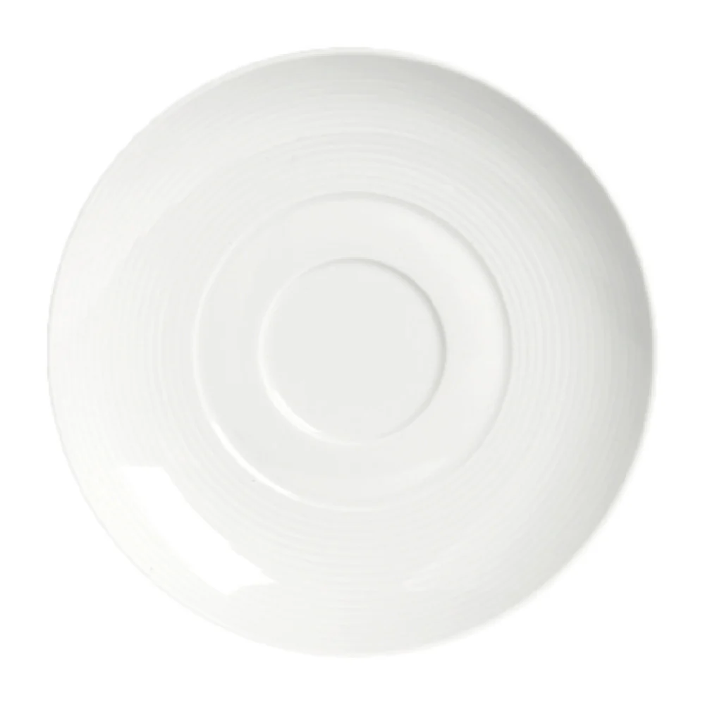 Steelite 6300P172 7.13 Inch Low Cup Saucer Blue-White Porcelain