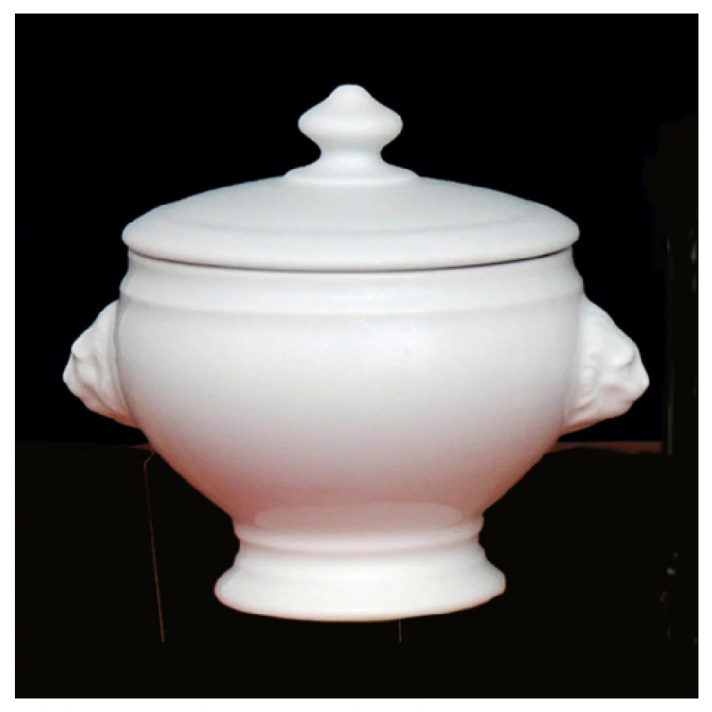 Fortessa 40314 4.64 Inch Tete De Lion Head Bowl 14.5oz White Bone China Fortessa 40314 4.64 Inch Tete De Lion Head Bowl 14.5oz White Bone China