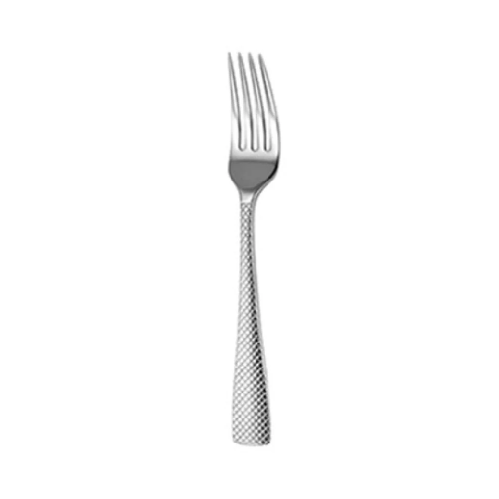 1880 Hospitality T057FDIF 8-1/2 Inch Serving Fork with Textured Handle 18/10 Stainless Steel