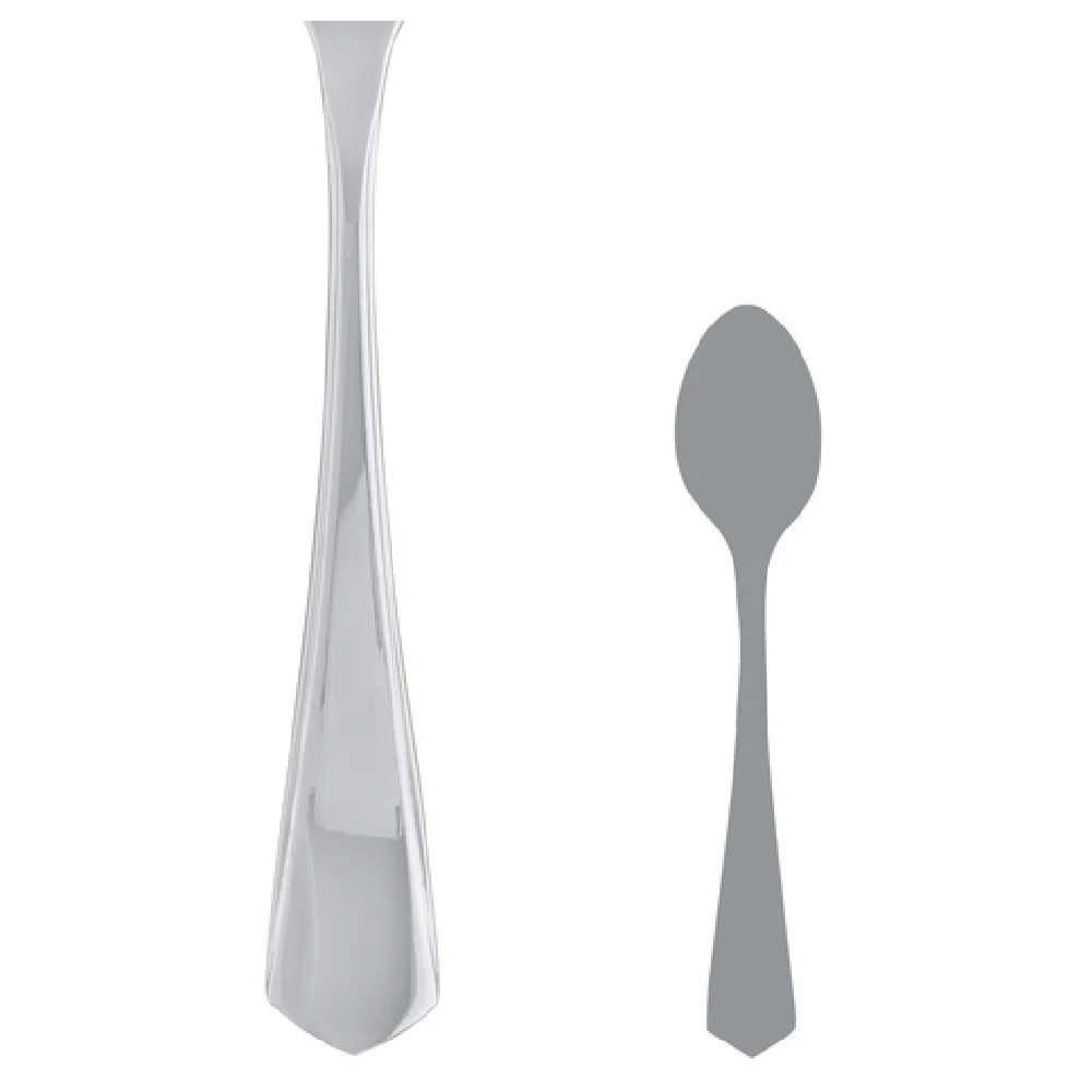 Steelite 5724SX007 6-1/8 Inch European Teaspoon to commercial stainless steel Steelite 5724SX007 6-1/8 Inch European Teaspoon to commercial stainless steel