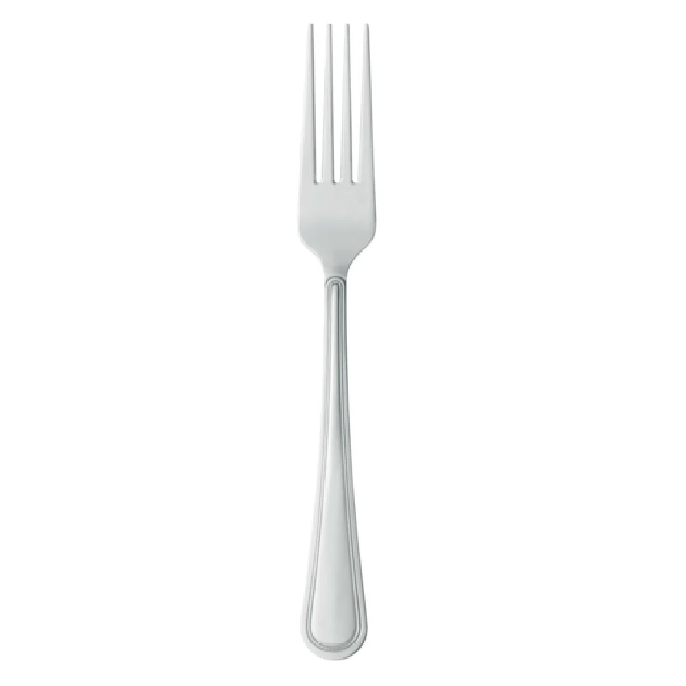 Libbey 139 039 8 Inch European Dinner Fork Medium Weight Classic Rim 18/0 Stainless Steel