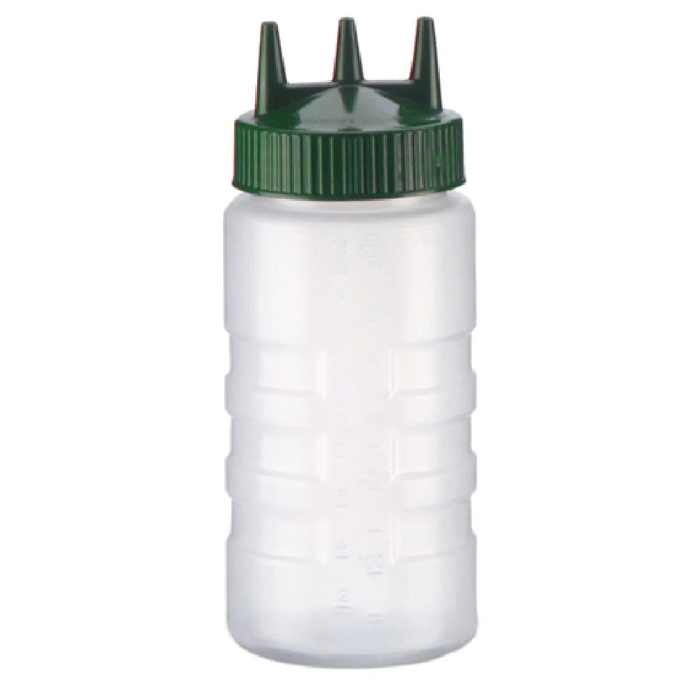 Vollrath 3316-13 16 Oz Clear Squeeze Bottle with Wide Mouth and Clear Cap Vollrath 3316-13 16 Oz Clear Squeeze Bottle with Wide Mouth and Clear Cap