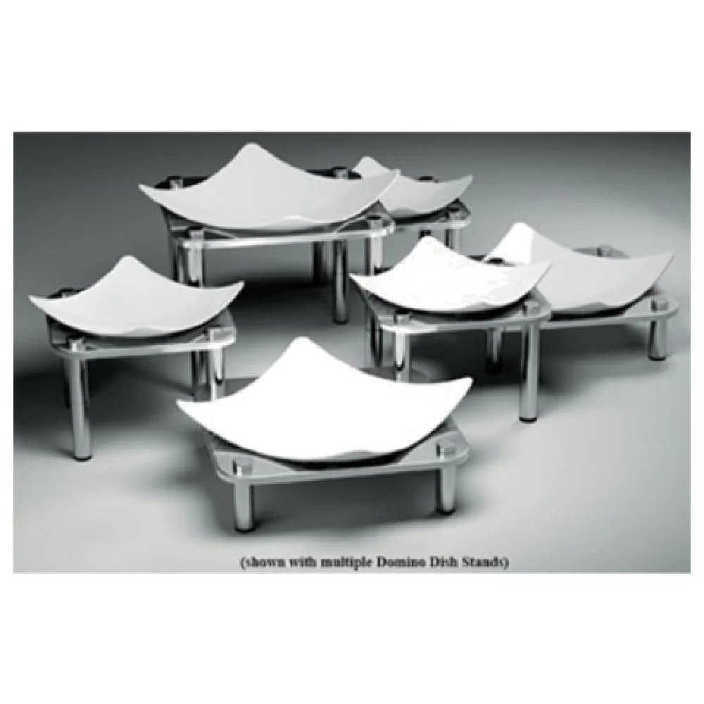 FOH BRI016BSS18 Smart Buffet Ware® Domino Stand 9.75 FOH BRI016BSS18 Smart Buffet Ware® Domino Stand 9.75