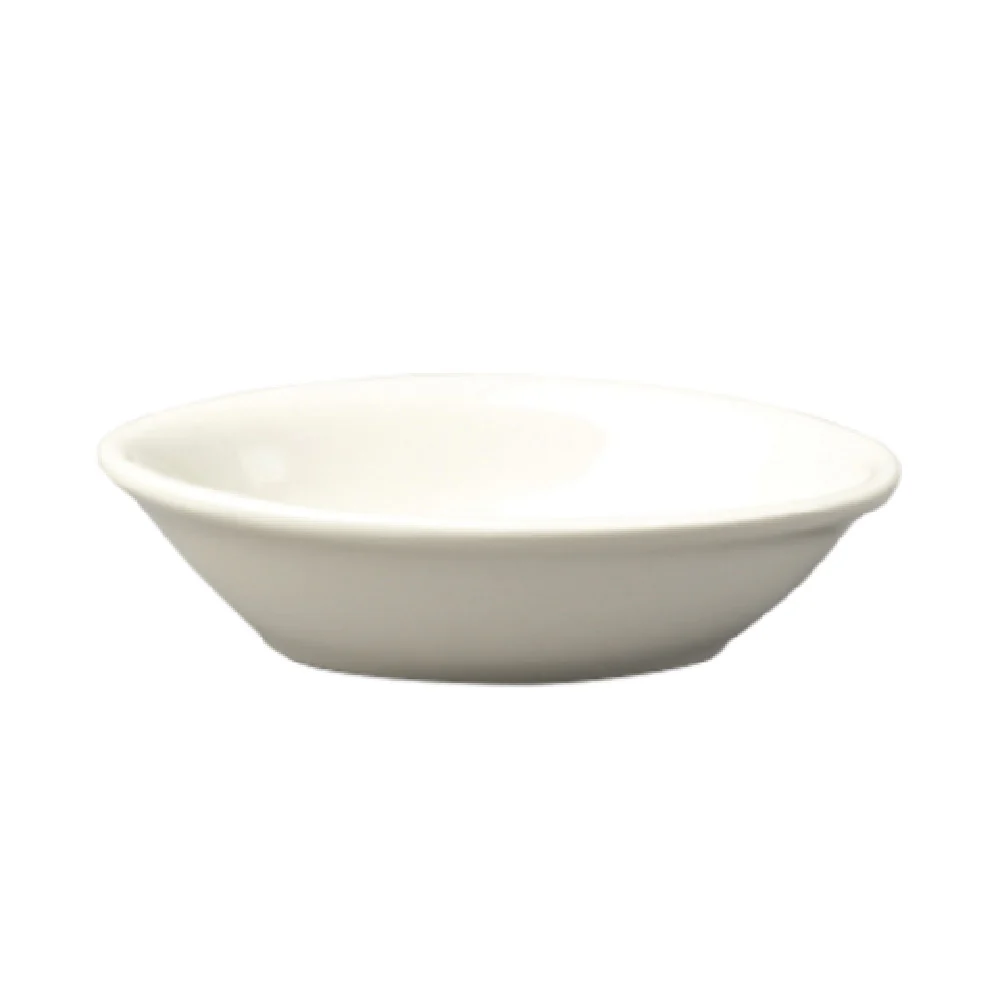 Steelite HL00200 6 Oz Baker Oval Rolled Edge Ceramic Dish 5-1/4 Inch