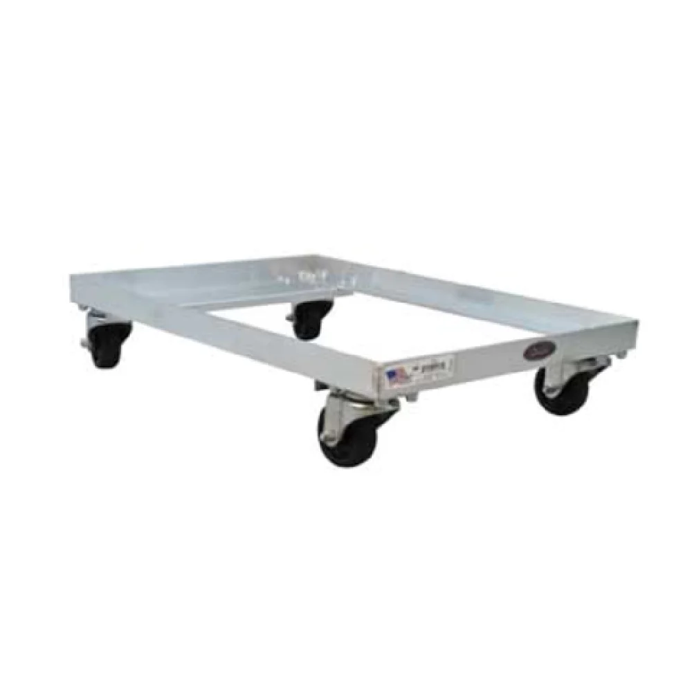 New Age Industrial 1195 25 Inch Dough Dolly Aluminum with 3 Inch Casters New Age Industrial 1195 25 Inch Dough Dolly Aluminum with 3 Inch Casters