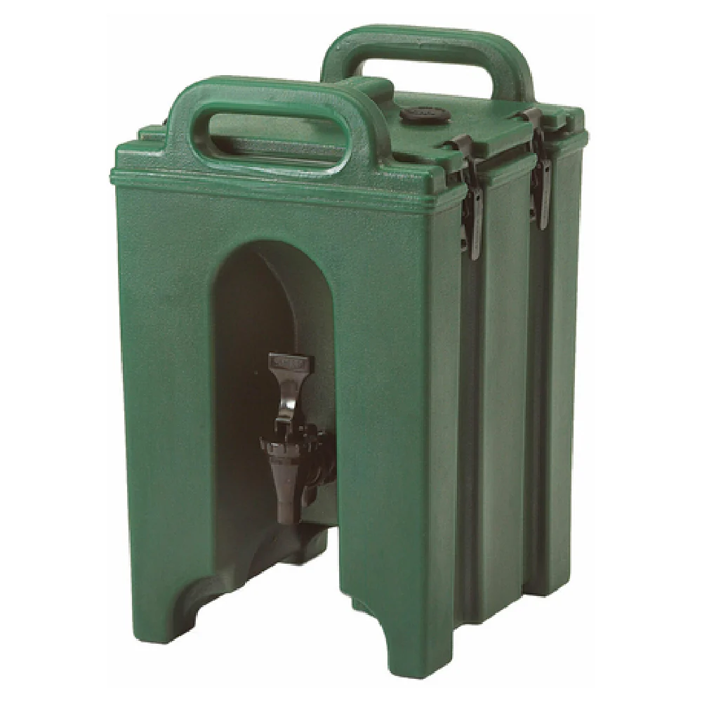 Cambro 100LCD519 10 Inch Insulated Beverage Carrier 1-1/2 Gallon Kentucky Green