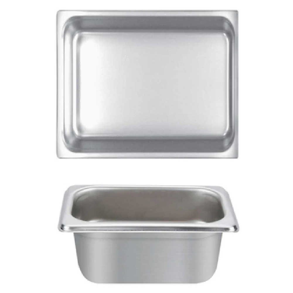 Thunder Group STPA4122 12 Inch Steam Table Pan Anti-Jam 25 Gauge Stainless Steel