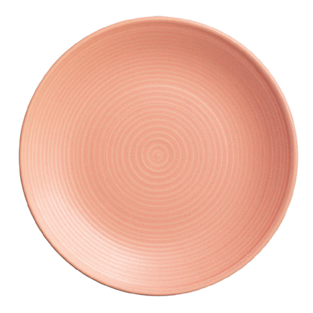 Vertex China E-6-R 6-1/4 Inch Diameter Coupe Plate China Polished Foot Embossed Vertex China E-6-R 6-1/4 Inch Diameter Coupe Plate China Polished Foot Embossed