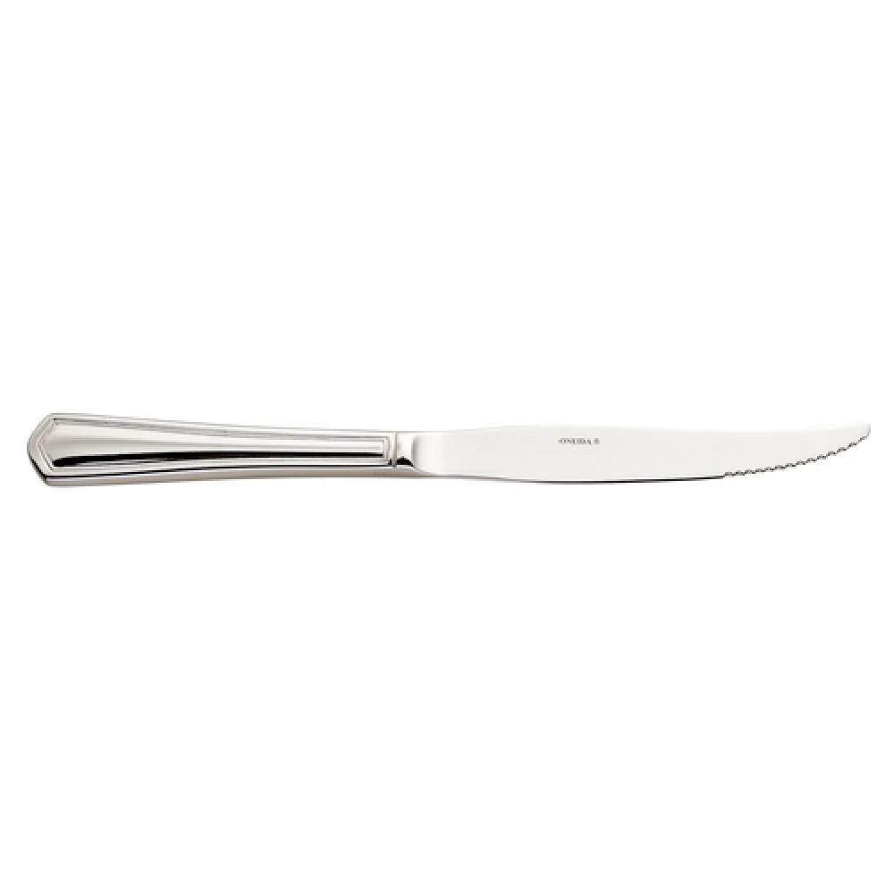 1880 Hospitality 2305KSSF 9-1/2 Inch Blade 1-Piece Steak Knife with Fluted Border and Beveled End