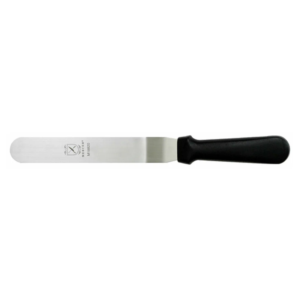 Mercer Culinary M18800 10 Inch Spatula Baker's Straight Japanese Stainless Steel with Slip-Resistant Handle