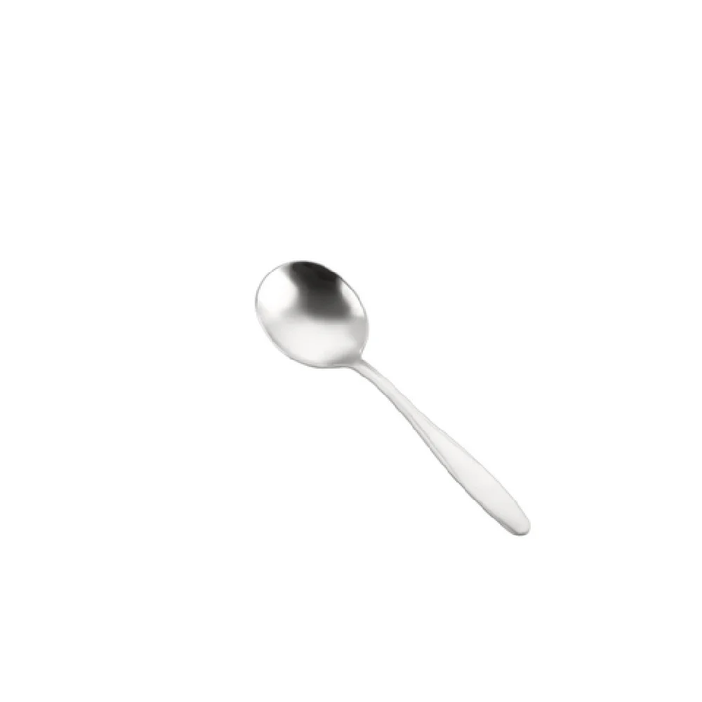 CAC China 3010-04 6 Inch Rhine Bouillon Spoon Heavy Weight 18/0 Stainless Steel