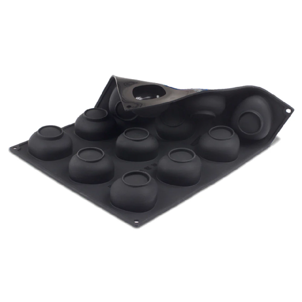 JB Prince M621 V 16 Inch Pavoni Pavoflex Mold Non-stick Flexible Black Silicone