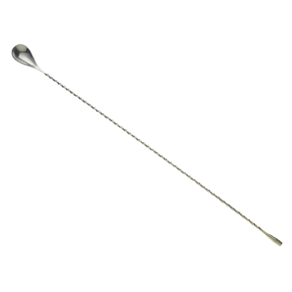 Mercer Culinary M37014 19-5/8 Inch Bar Spoon with Weighted Teardrop End Stainless Steel Mercer Culinary M37014 19-5/8 Inch Bar Spoon with Weighted Teardrop End Stainless Steel