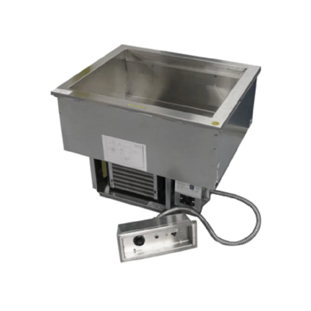 Delfield N8630P_120/60/1 30-Inch Drop-In Hot Cold Food Well Stainless Steel with Drain