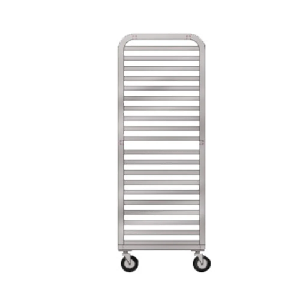 New Age Industrial 93024 23 Inch Platter Rack Mobile End Loading Aluminum with Open Sides New Age Industrial 93024 23 Inch Platter Rack Mobile End Loading Aluminum with Open Sides