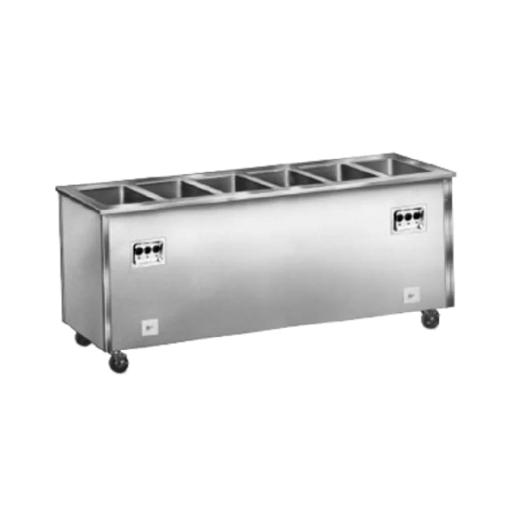 Vollrath 98888 88 Inch Hot Food Serving Counter Electric Stainless Steel with 6 Wells Vollrath 98888 88 Inch Hot Food Serving Counter Electric Stainless Steel with 6 Wells