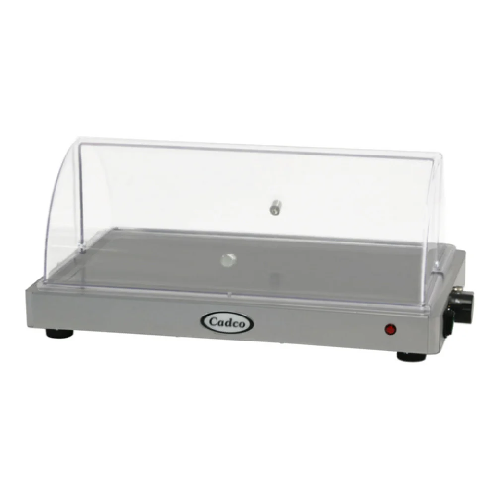 Cadco WTRT-10-HD 24 Inch Heavy Duty Warming Shelf with Rolltop Lid Stainless Steel Cadco WTRT-10-HD 24 Inch Heavy Duty Warming Shelf with Rolltop Lid Stainless Steel