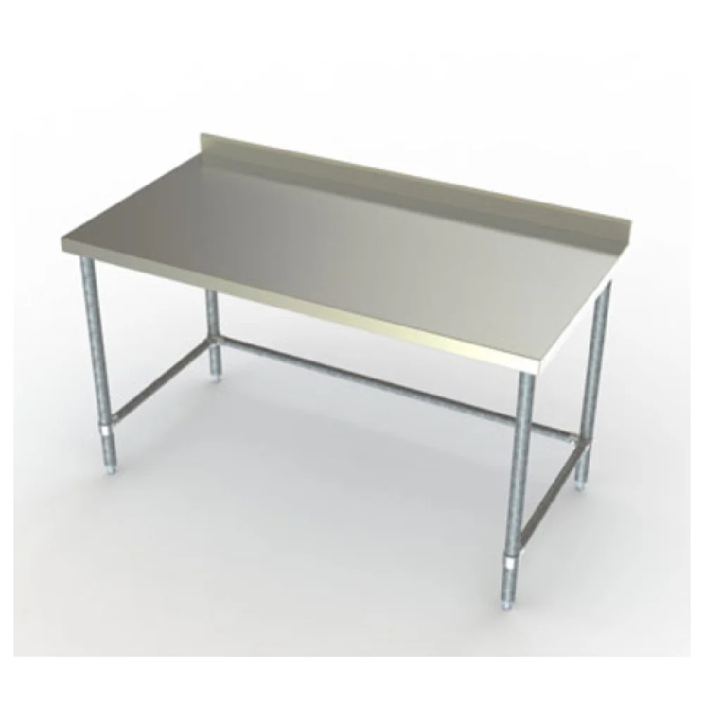 AERO Manufacturing 4TGSX-36132 132 Inch Economy Work Table Stainless Steel with Backsplash AERO Manufacturing 4TGSX-36132 132 Inch Economy Work Table Stainless Steel with Backsplash