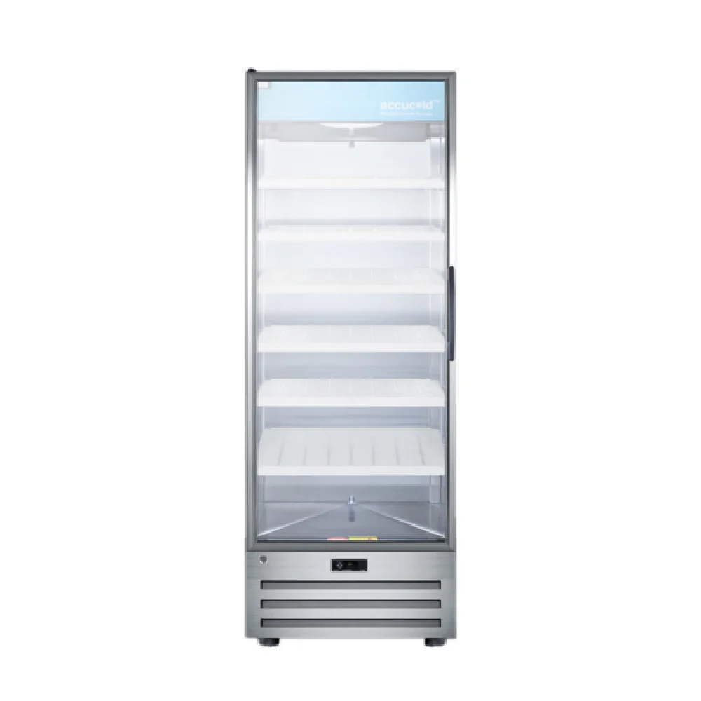 Summit ACR1718LH 28 Inch 17 Cu Ft Capacity Pharmaceutical Refrigerator Stainless Steel