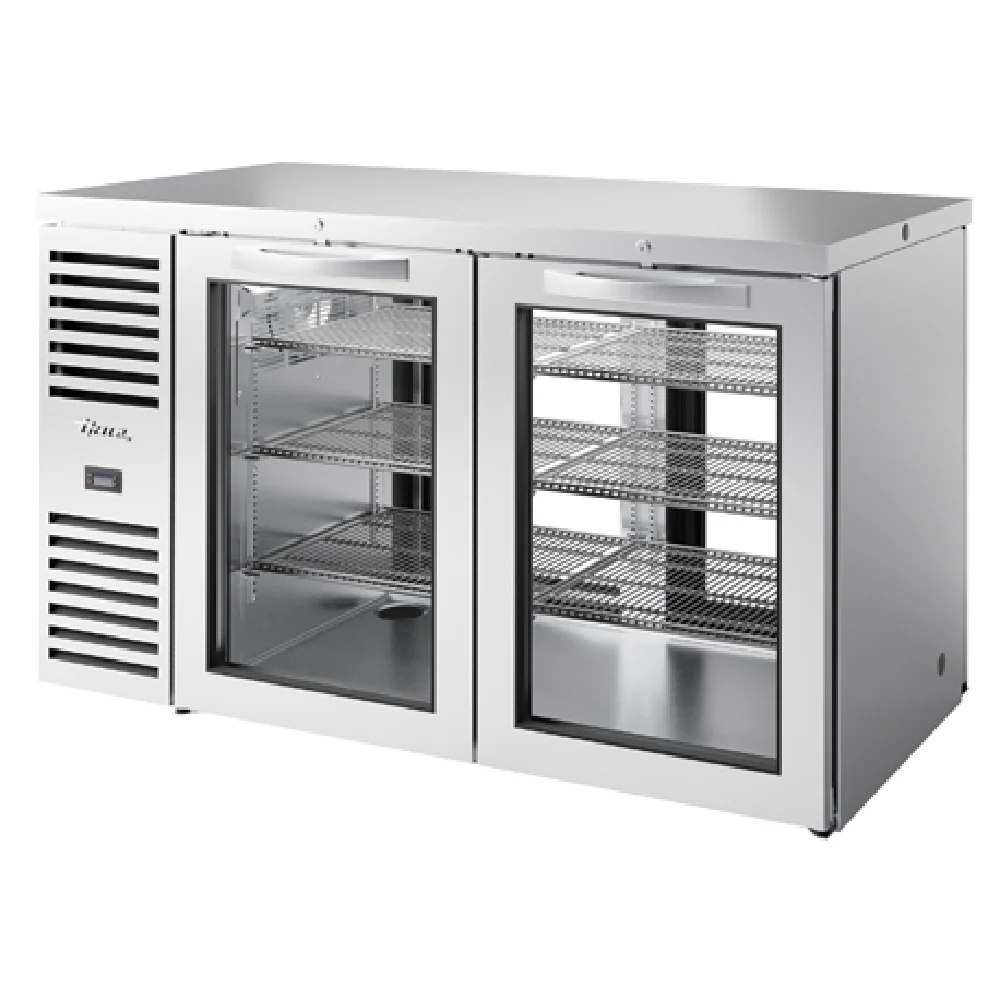 True Refrigeration TBR60-PTSZ1-L-S-GG-GG-1 60 Inch Pass-Thru Back Bar Cooler Stainless Steel True Refrigeration TBR60-PTSZ1-L-S-GG-GG-1 60 Inch Pass-Thru Back Bar Cooler Stainless Steel