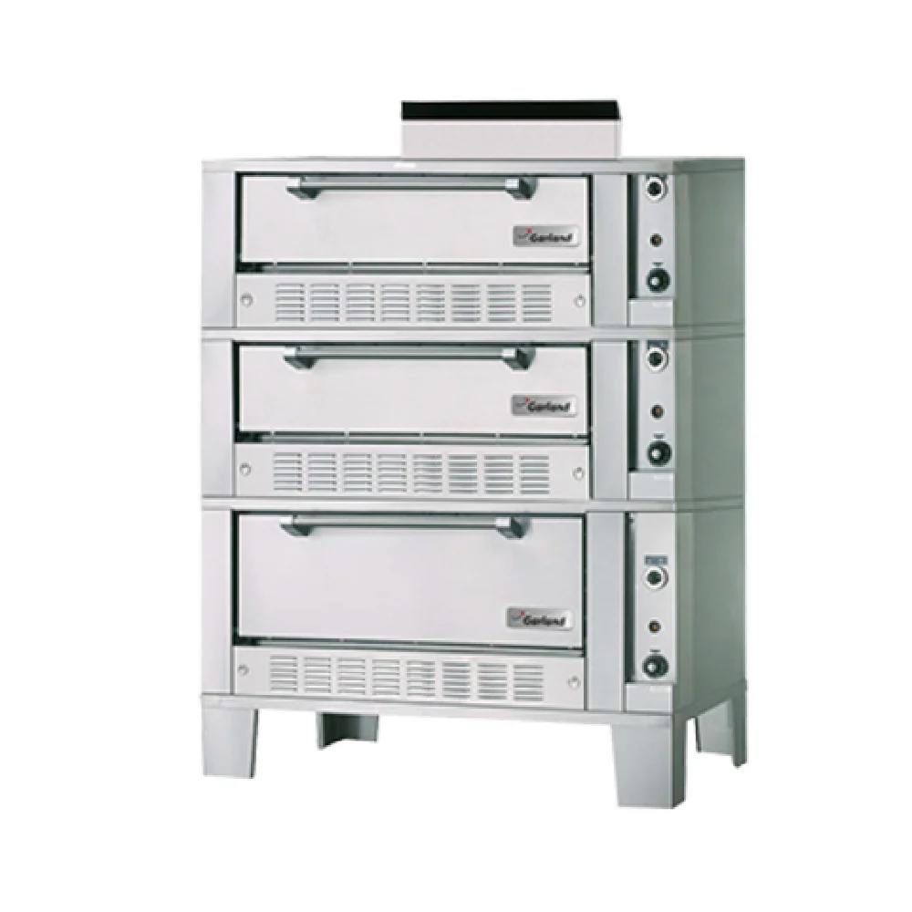 Garland G2121-72_NAT 42 Inch Gas Oven Deck-Type Triple Deck with 120000 BTU Garland G2121-72_NAT 42 Inch Gas Oven Deck-Type Triple Deck with 120000 BTU
