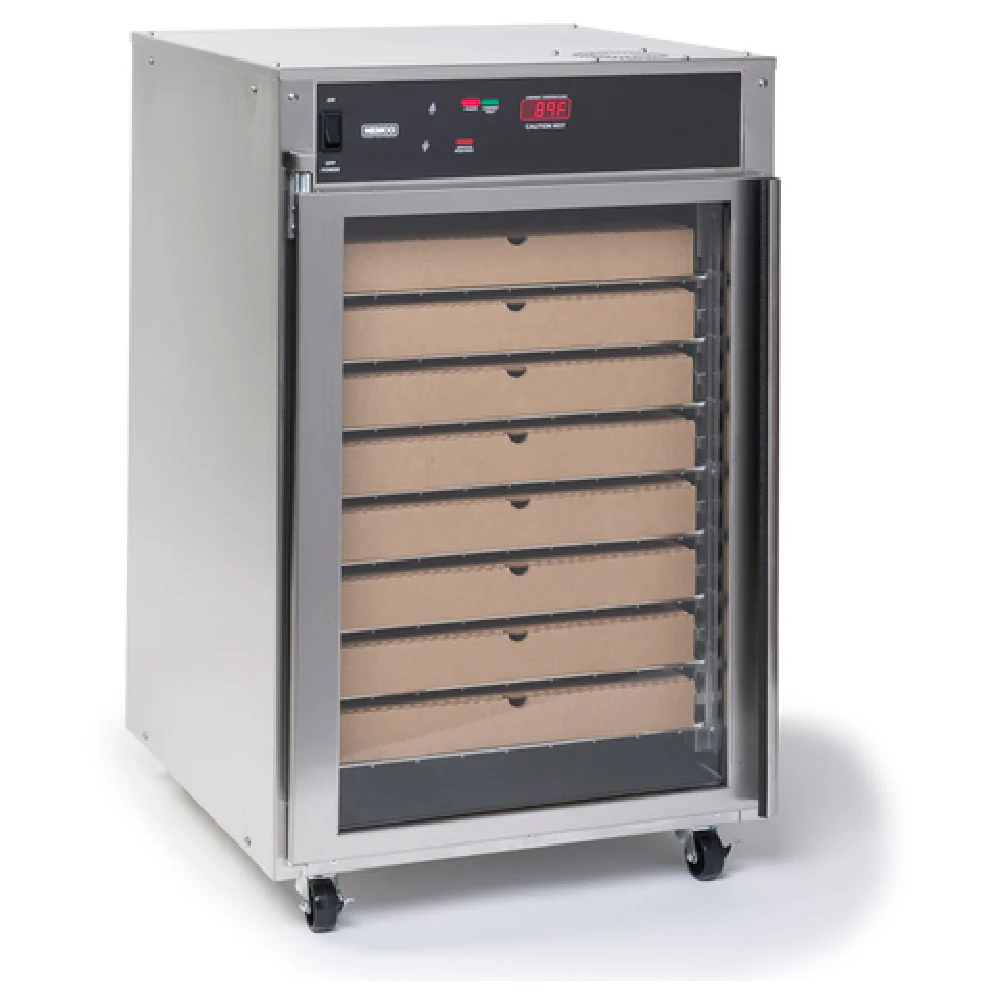 Nemco 6410 22-1/8 Inch Heated Holding Cabinet Mobile with Tempered Glass Door Nemco 6410 22-1/8 Inch Heated Holding Cabinet Mobile with Tempered Glass Door