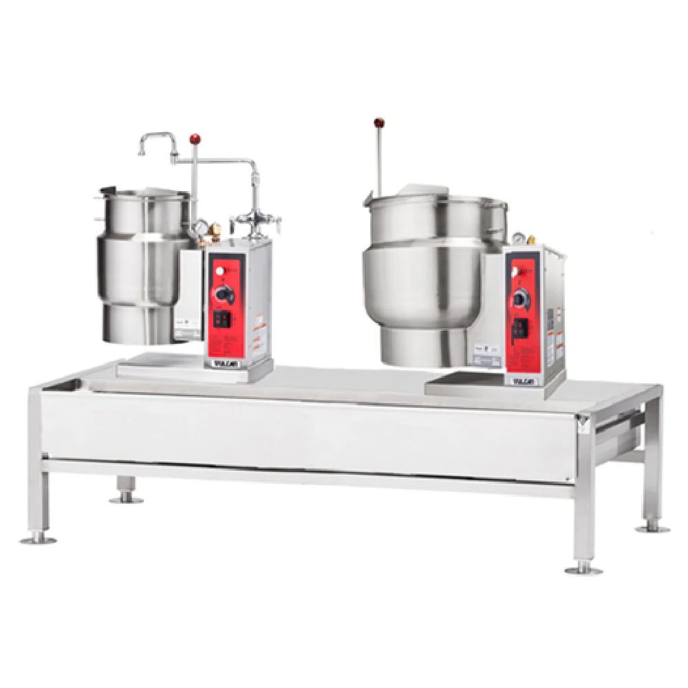 Vulcan VEKT64/612_230/60/1 64 Inch Electric Kettle Stand Assembly with Dual Temperature Vulcan VEKT64/612_230/60/1 64 Inch Electric Kettle Stand Assembly with Dual Temperature
