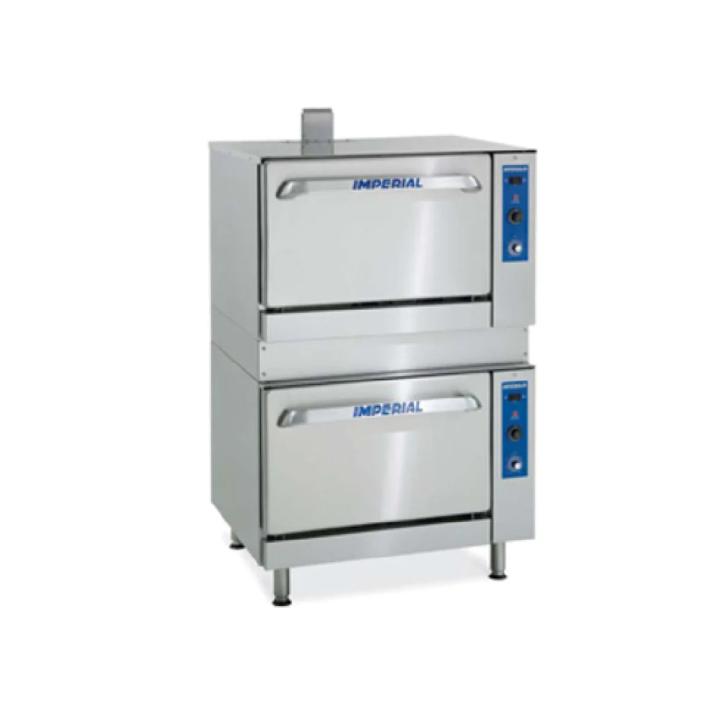 Imperial IR-36-DS_LP 36 Inch Gas Double Stacked Oven with Porcelain Interior 70000 BTU