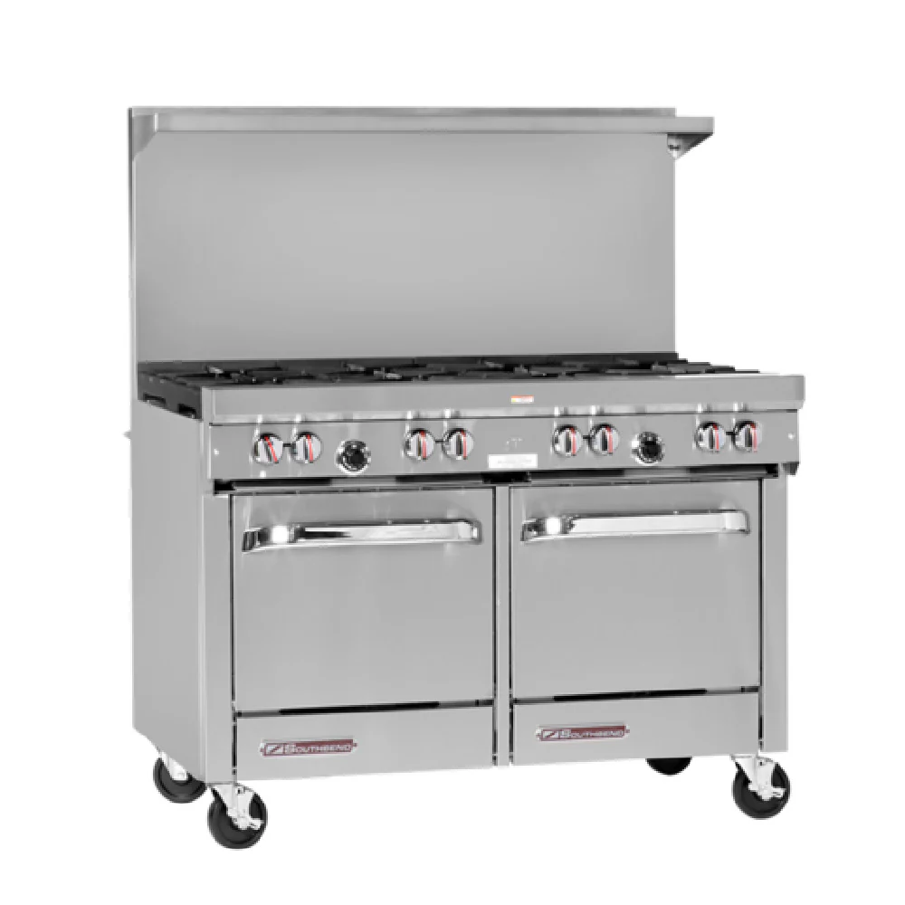 Southbend S48AC_LP 48 Inch Gas Restaurant Range with 8 Burners 259000 BTU Southbend S48AC_LP 48 Inch Gas Restaurant Range with 8 Burners 259000 BTU