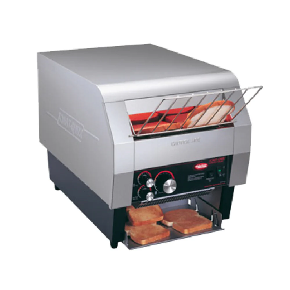 Hatco TQ-400-208-QS 14.5 Inch Horizontal Conveyor Toaster Countertop Stainless Steel with ColorGuard Sensing System Hatco TQ-400-208-QS 14.5 Inch Horizontal Conveyor Toaster Countertop Stainless Steel with ColorGuard Sensing System