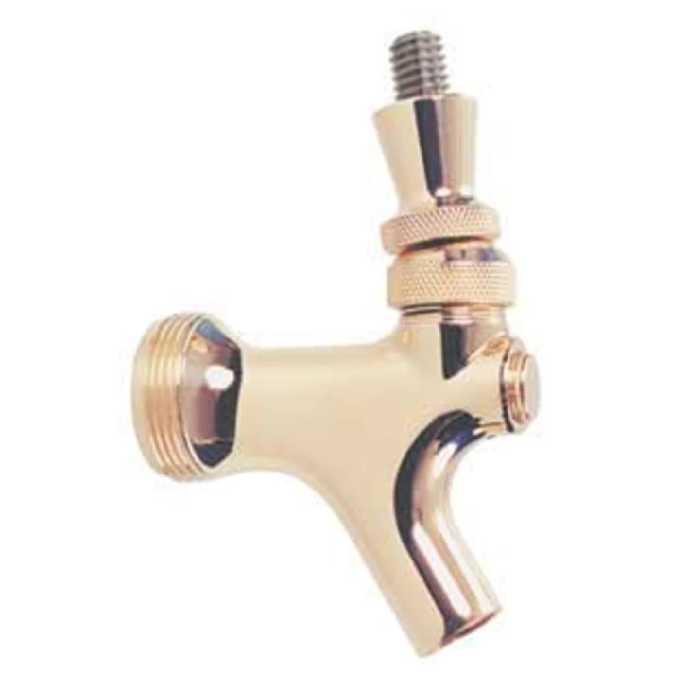 Micro Matic 4933BR Faucet Polished Brass Stainless Steel Lever Draft Beer System Parts Micro Matic 4933BR Faucet Polished Brass Stainless Steel Lever Draft Beer System Parts