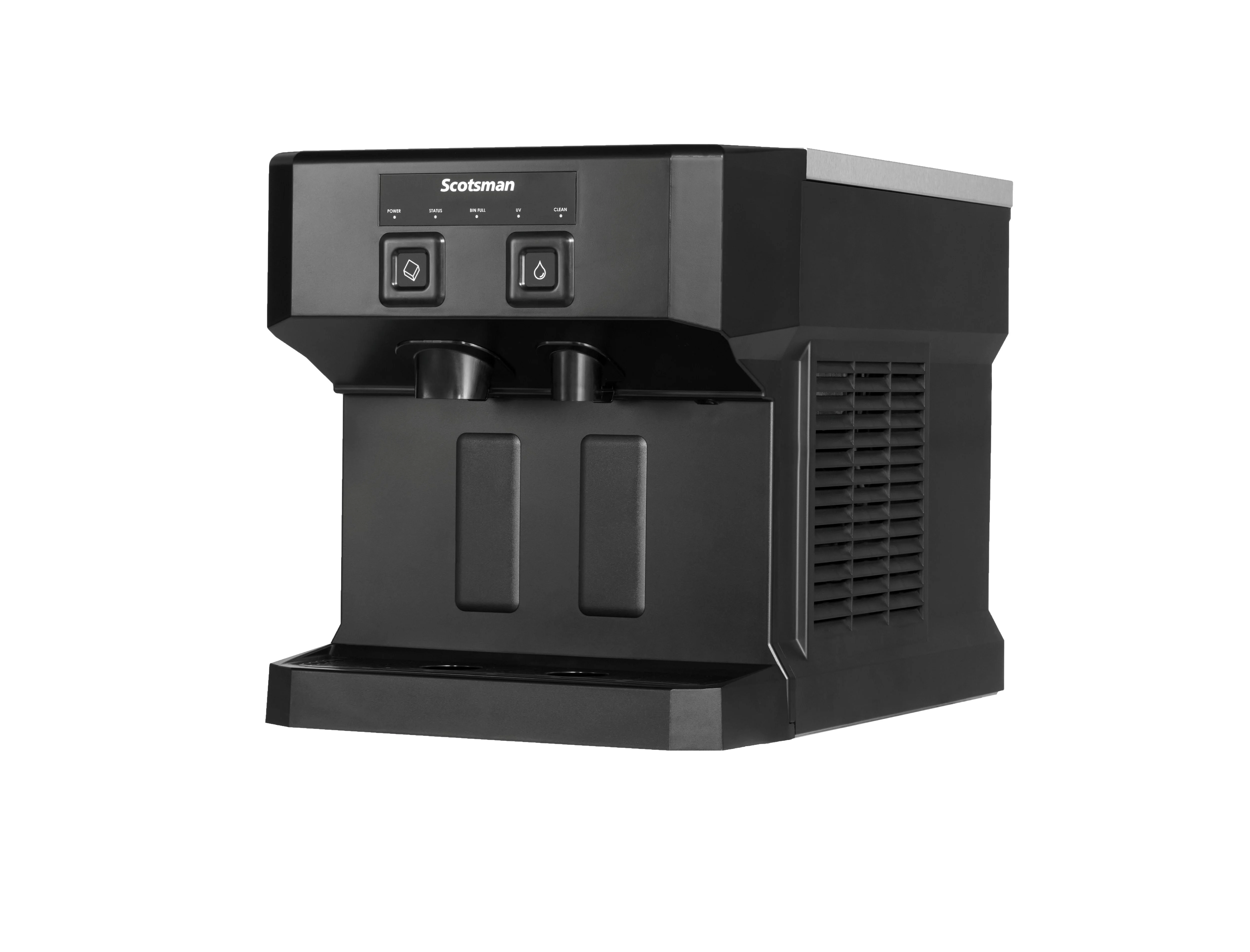 Scotsman HID207ABX-1 Air-cooled Ice and Water Dispenser Nugget Style Countertop with Antimicrobial Push-button Dispensing 196 Lb/Day Scotsman HID207ABX-1 Air-cooled Ice and Water Dispenser Nugget Style Countertop with Antimicrobial Push-button Dispensing 196 Lb/Day