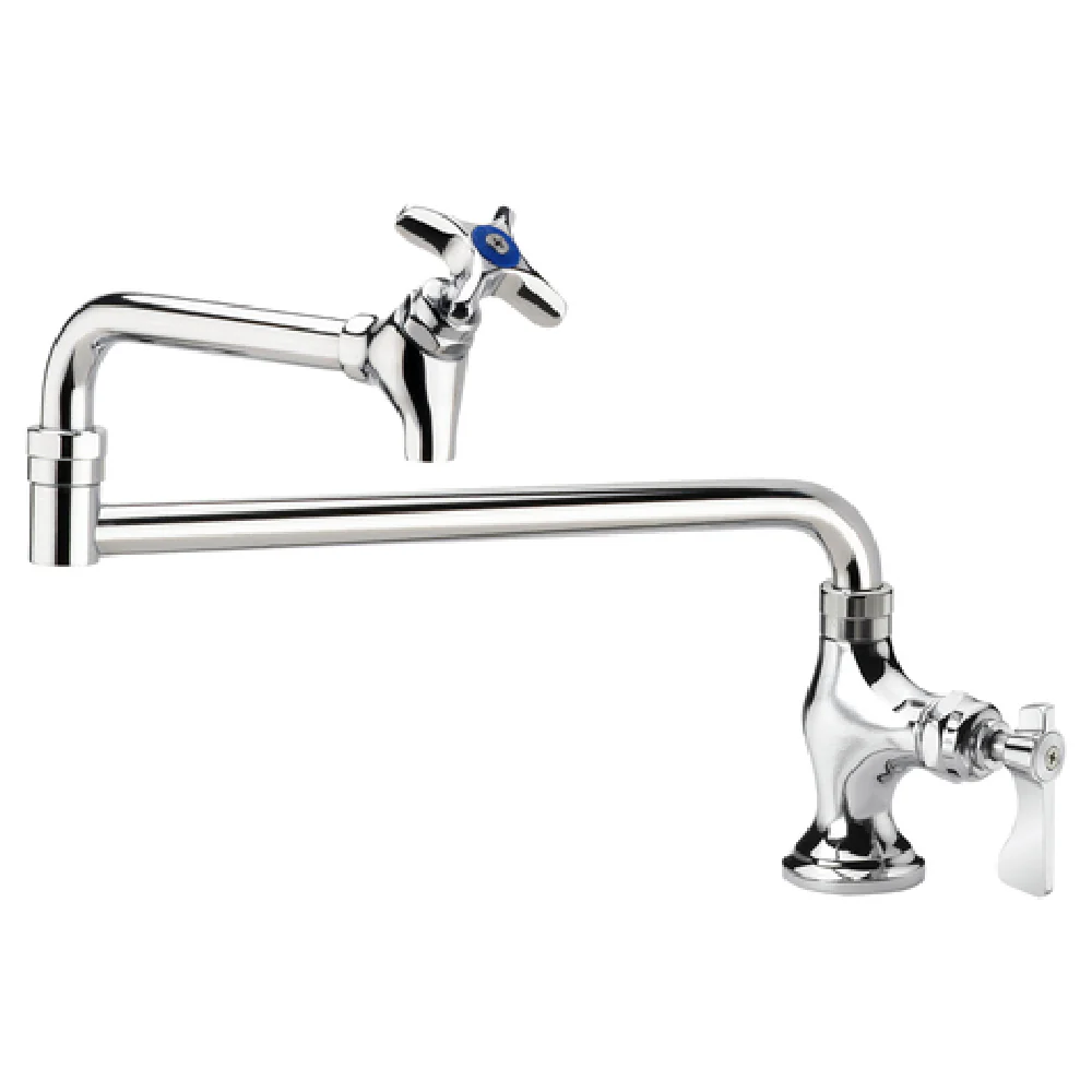 Krowne 16-161L 12 Inch Jointed Spout Pot Filler Faucet with Shut Off Valve Krowne 16-161L 12 Inch Jointed Spout Pot Filler Faucet with Shut Off Valve
