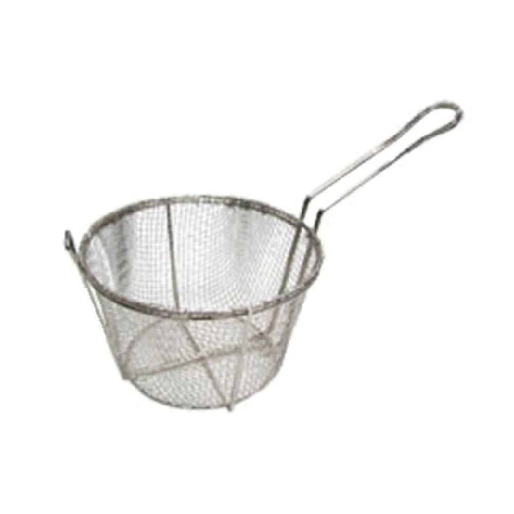 Admiral Craft BFW-950 9-1/2 Inch Fryer Basket Nickel Plated Steel Coarse Mesh