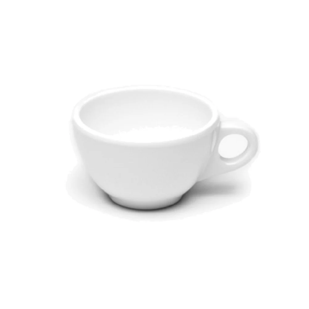 GET Enterprises DMC-W 8 Oz Coffee Cup Round White Melamine Dishwasher Safe