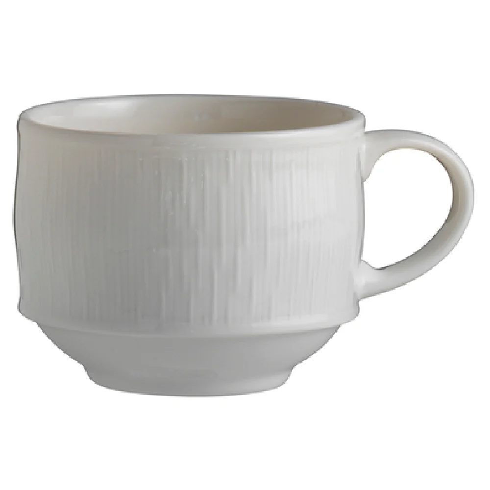 Steelite 62104ST1042 10 Oz Stacking Cup Royal Porcelain - 4.75 Inch