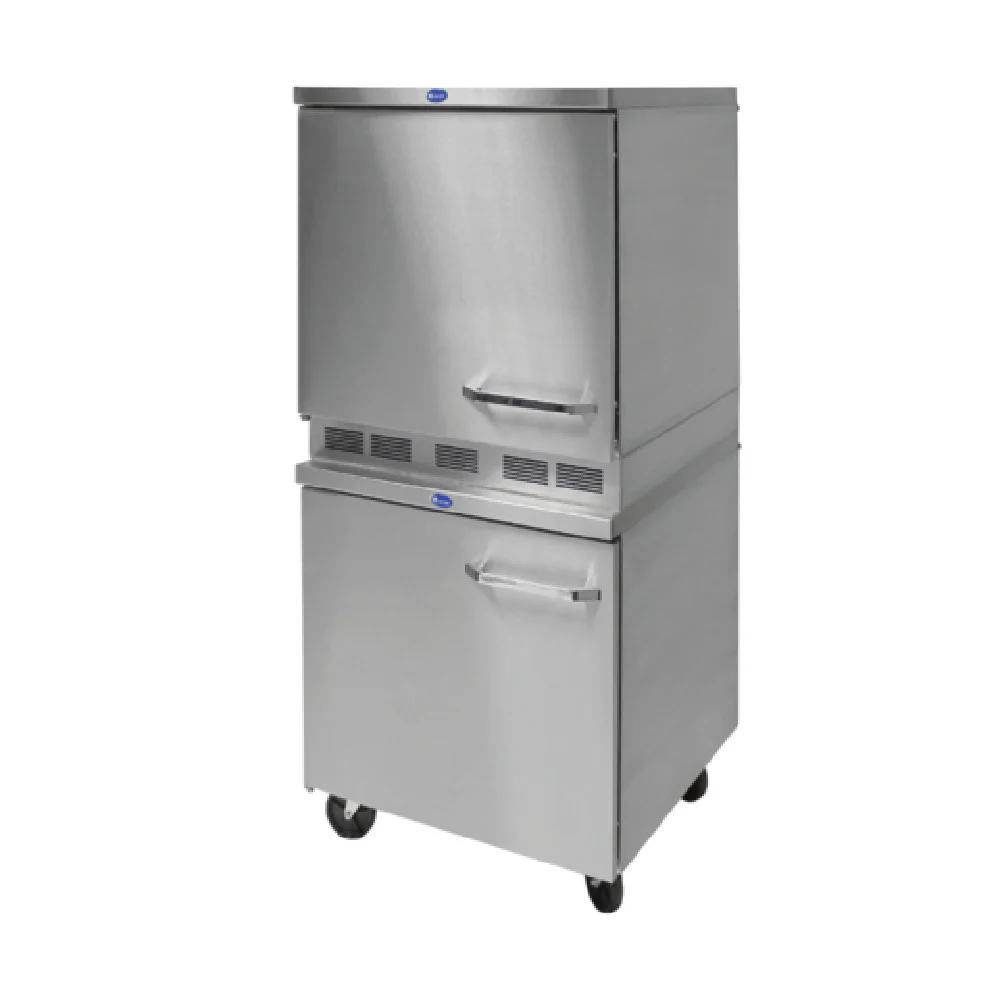 Randell 9404-27DT-RBFTL 27 Inch Dual Temp Refrigerator Freezer 11.32 cu ft with Adjustable Shelves Randell 9404-27DT-RBFTL 27 Inch Dual Temp Refrigerator Freezer 11.32 cu ft with Adjustable Shelves
