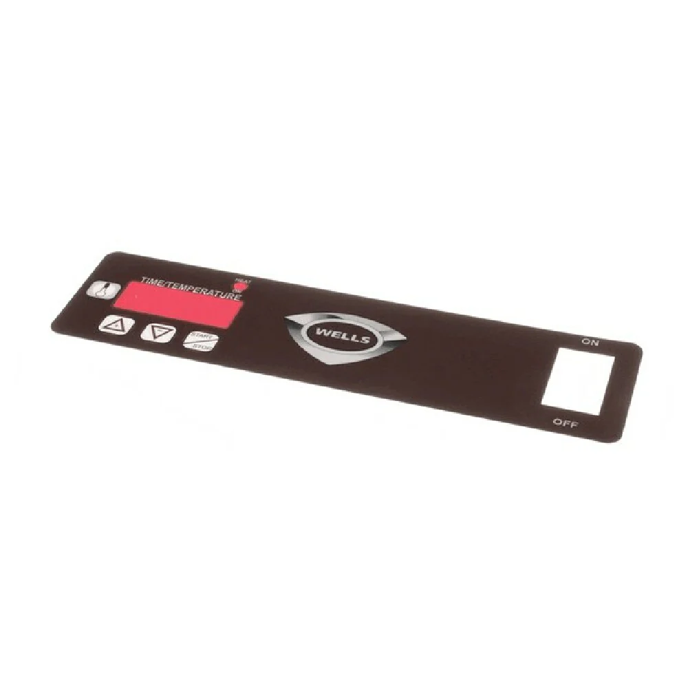 Wells 2M-Z19093 2.55 Inch Overlay Time Temp Monitor Stainless Steel