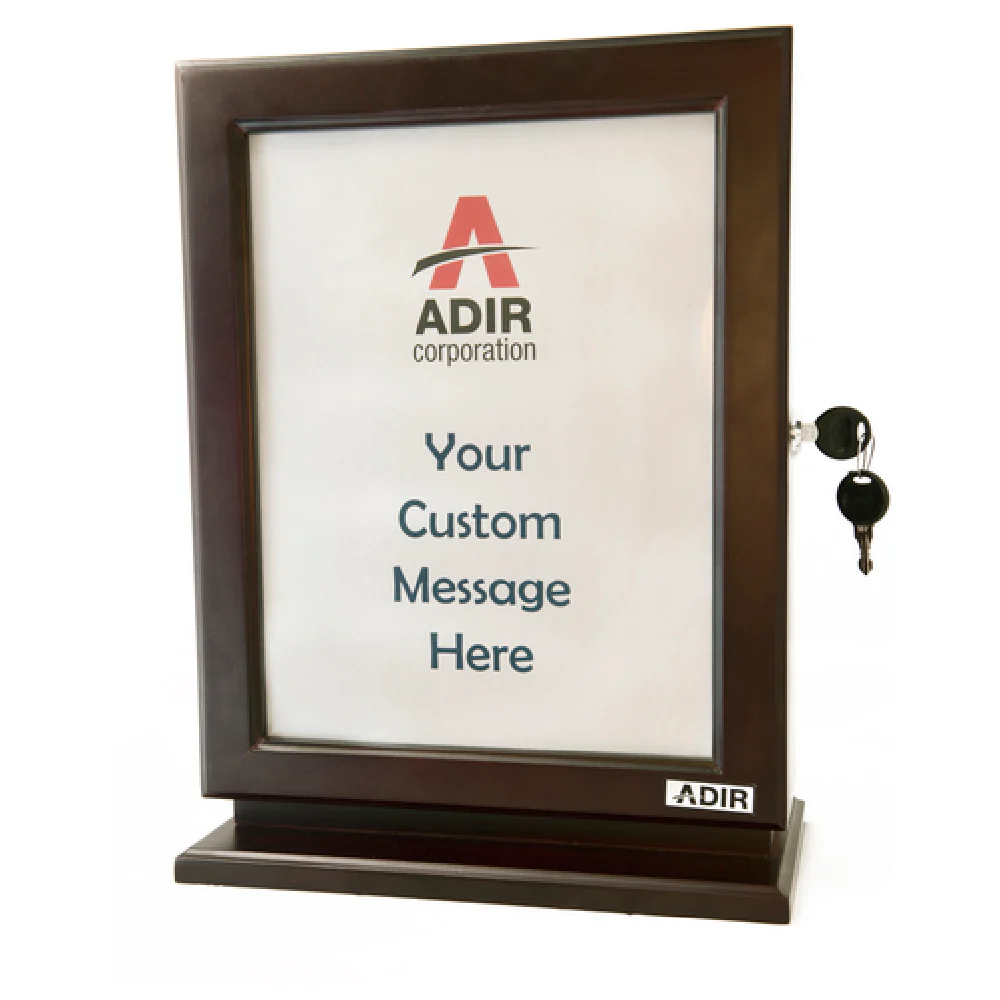 Alpine Industries ADI632 10-1/2 Inch Suggestion Box with Lock and Key Mahogany Finish Alpine Industries ADI632 10-1/2 Inch Suggestion Box with Lock and Key Mahogany Finish