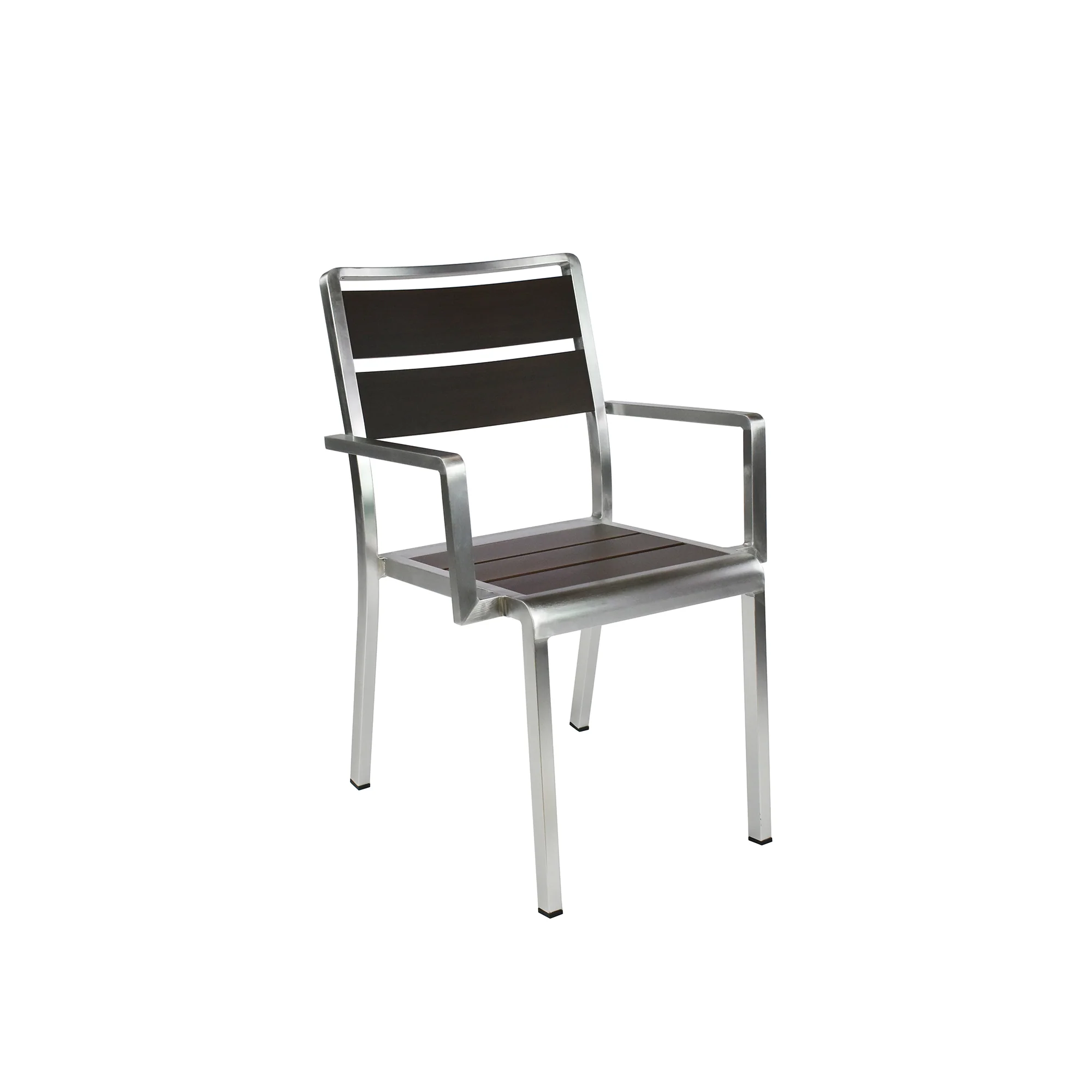 Emuamericas Llc A1120-06-402 21 Inch Armchair Indoor Outdoor Aluminum Slat Back Emuamericas Llc A1120-06-402 21 Inch Armchair Indoor Outdoor Aluminum Slat Back