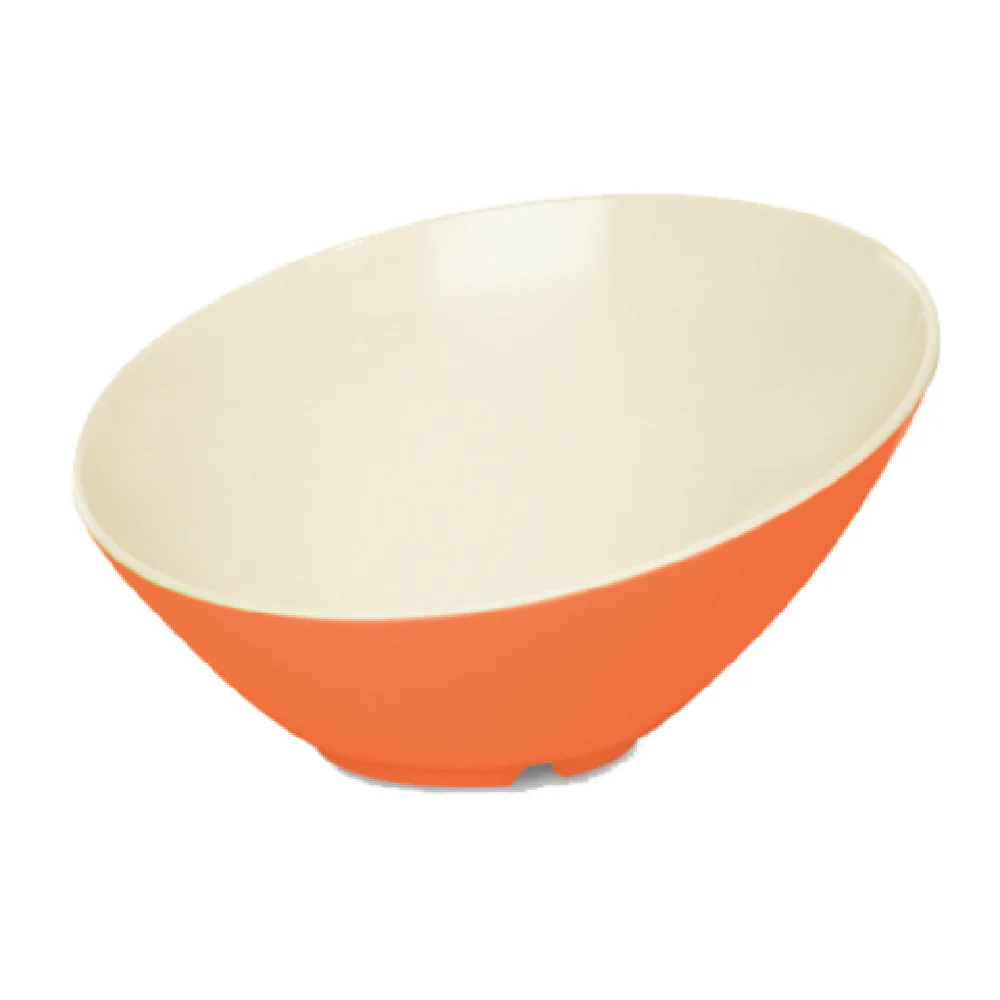 GET Enterprises B-789-ST 1-1/10 Quart Round Bowl Break Resistant Melamine Two Tone