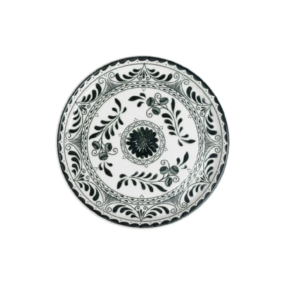 Steelite A101P803 7.5 Inch Round Plate Talavera Motiva Black Alumina Vitrified Steelite A101P803 7.5 Inch Round Plate Talavera Motiva Black Alumina Vitrified