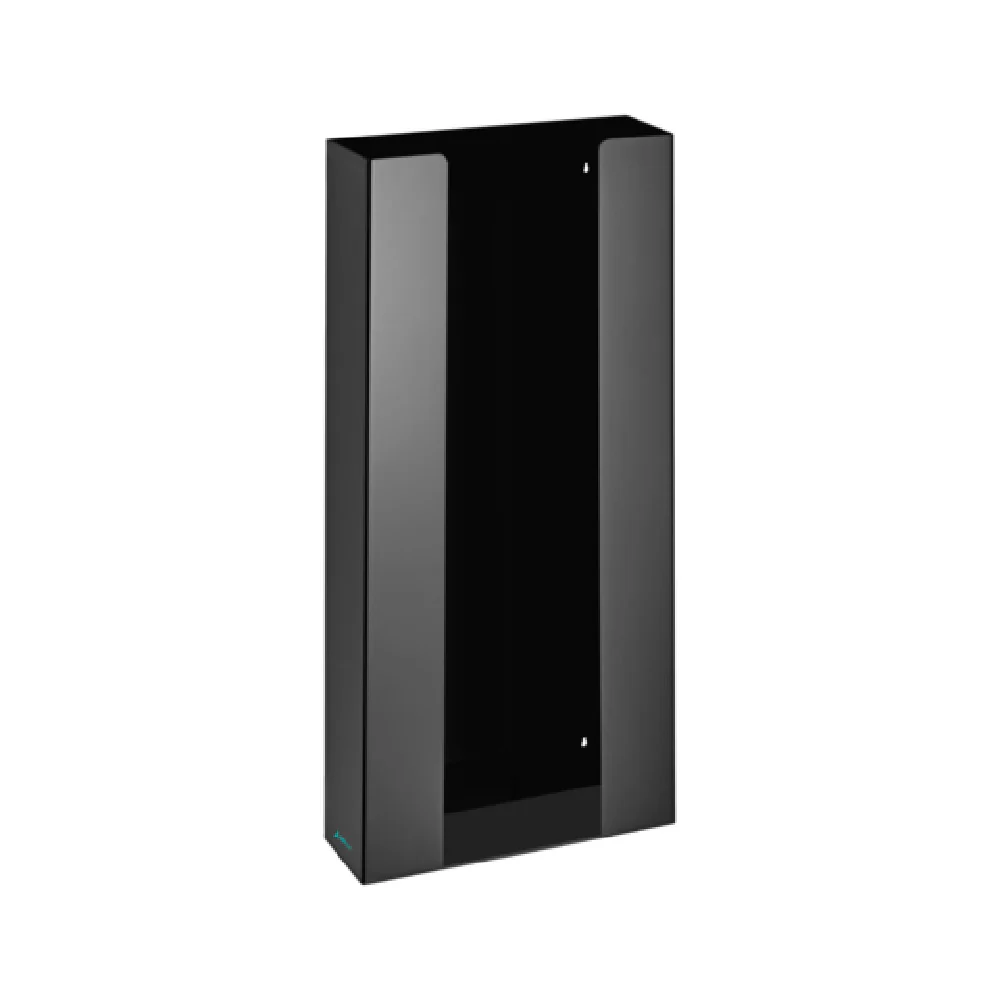 Alpine Industries ADI902-04-BLK 10-1/5 Inch Glove Dispenser Black Acrylic 4 Packs