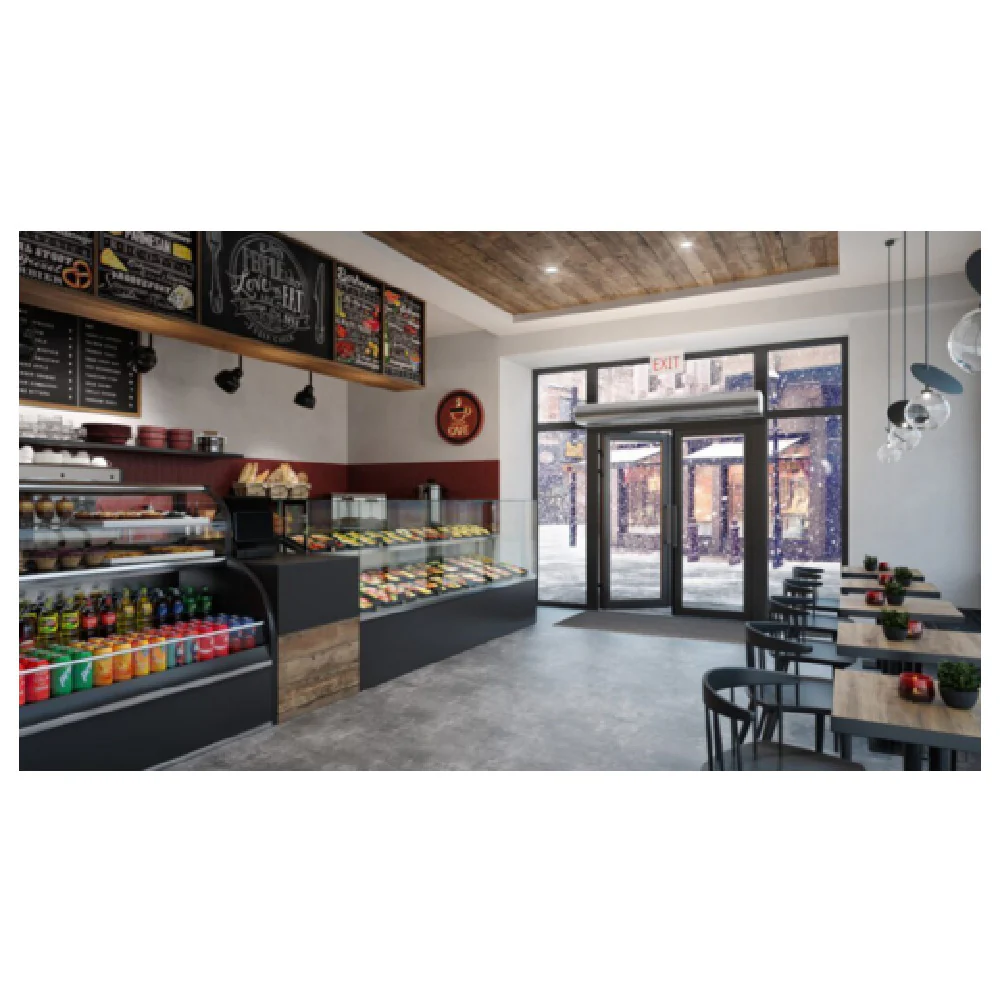 Berner AI10-E-2120E 120 Inch Electric Heated Air Curtain with Dual Motors Berner AI10-E-2120E 120 Inch Electric Heated Air Curtain with Dual Motors