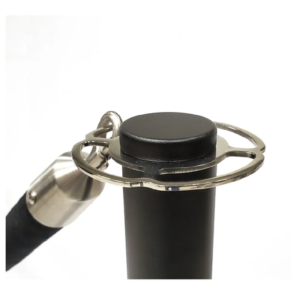 Forbes Industries 2758-EN 12-1/2 Inch Stanchion Post Steel Textured Black Finish Forbes Industries 2758-EN 12-1/2 Inch Stanchion Post Steel Textured Black Finish
