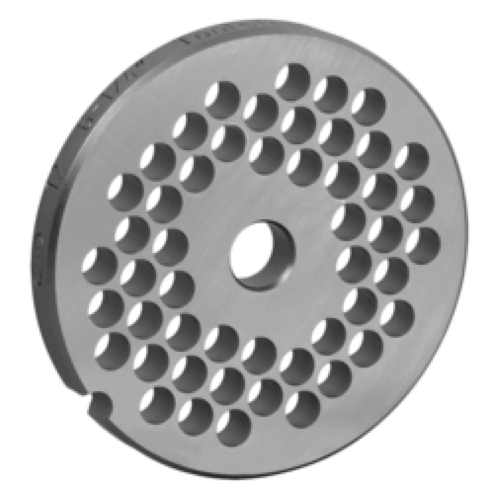Alfa 12 1/4 HBLS Meat Chopper Plate Hub 12 Inch Chrome Vanadium Alloy Steel