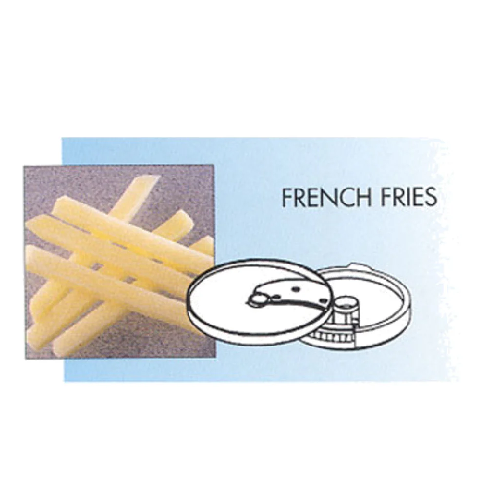 Optional 10mm Stainless Steel Disc Assembly French Fry Kit, Robot Coupe 28135W